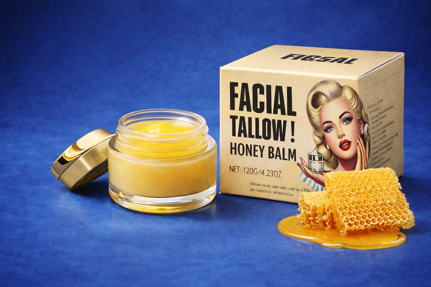 Grass-Fed Tallow Honey Skin Balm